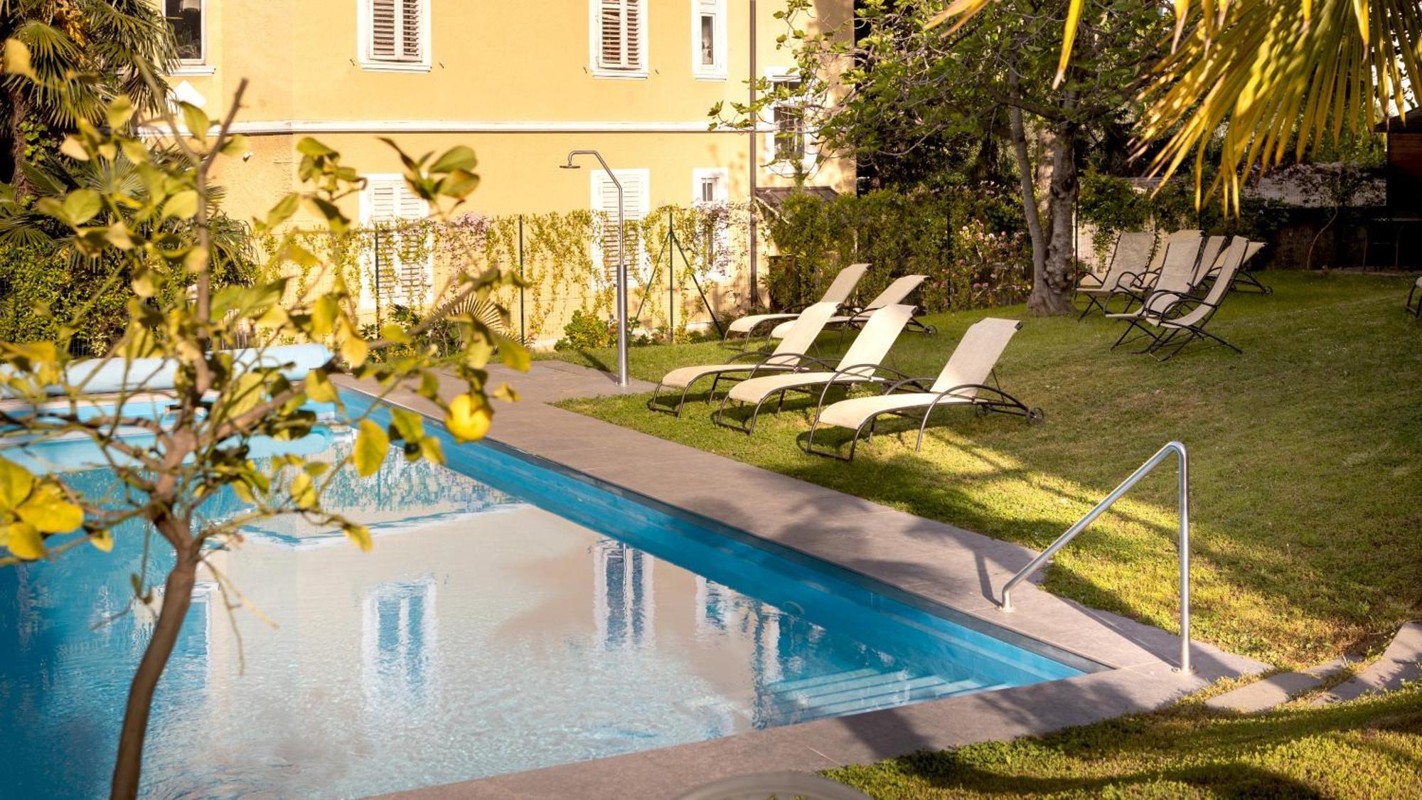Hotel Villa Laurus Merano Exterior foto