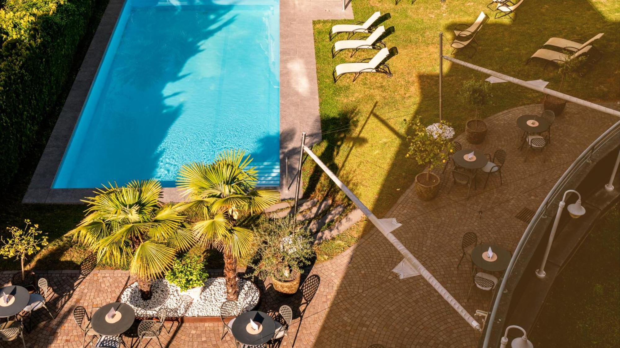 Hotel Villa Laurus Merano Exterior foto